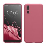 Husa Kwmobile pentru Huawei P20, Roz, Silicon, 44212.167, Carcasa