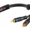 Cablu audio OEM AVC-308/0,2-BU RCA mama la 2 x RCA tata 0.2 m