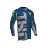 Bluza Motocross/Enduro Thor Launchmode Forge albastru cu verde
