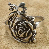 Inel argint Trandafir (Marime inele - EU: 62 - diametru 19.8 mm)