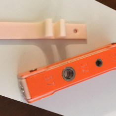 Sablon mobila din plastic rosu pt ericsoane si dibluri lemn 1x 5/8mm