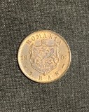Moneda 1 ban 1900