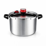 Oala sub presiune din inox 9 L, 26 cm, compatibila cu toate tipurile de plite