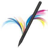 Techsuit - Stylus Pen (F97) - for Microsoft Surface, Active, Type-C, Palm Rejection, Side Adsorption, 90mAh, 5V, 0.2A - Black