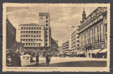 BUCURESTI PIATA TEATRULUI ADRIATICA SOCOMET MAGAZIN LIBRARIA ACADEMIEI CIRC.1940, Circulata, Fotografie