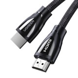 CABLU video Ugreen, &quot;HD140&quot; HDMI (T) la HDMI (T), HDMI 2.1, 8K la 60Hz, lungime 1.5m, braided, negru &quot;80402&quot; (timbru verde 0.08 lei) - 6957303884025