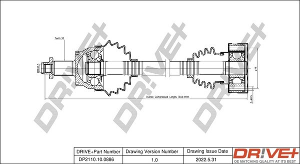 Dr!ve+ DP2110.10.0886 Planetara