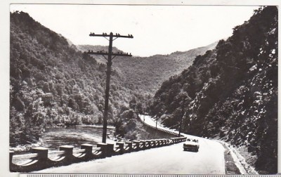 bnk cp Peisaj pe Valea Oltului - Vedere - circulata foto