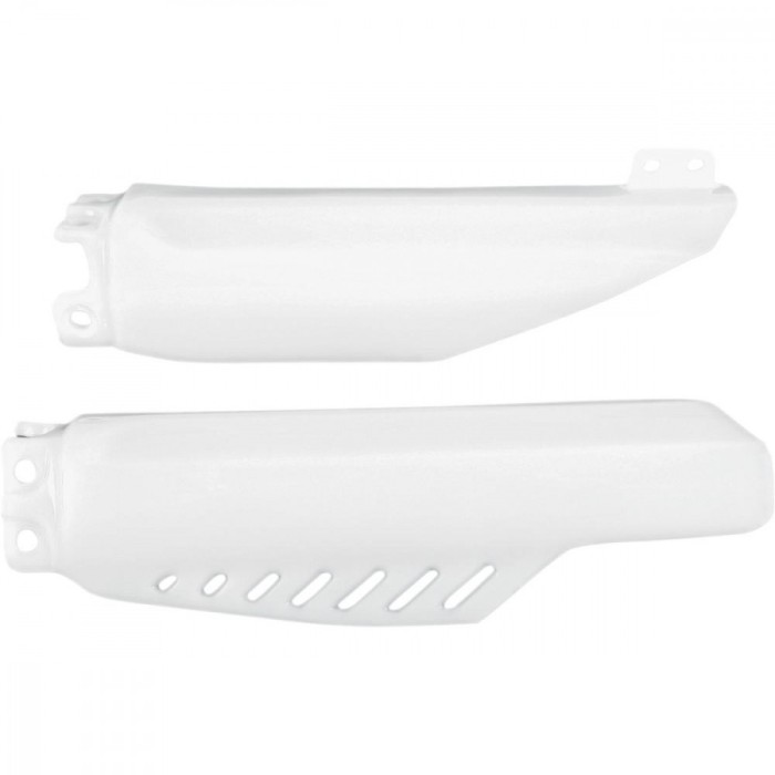 Aparatori telescoape fata Honda CR85/03-07,albe Cod Produs: MX_NEW 04120098PE