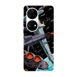 Husa compatibila cu Huawei Nova Y70 model Guardians of galaxy, Silicon, TPU, Viceversa, Transparent, Carcasa
