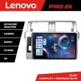 Navigatie Toyota Landcruiser J150 Prado 2014-2017 Lenovo Kit-065 8 core QLED 2K 12+256 360 Android Waze USB Navigatie Internet Youtube Radio CarStore