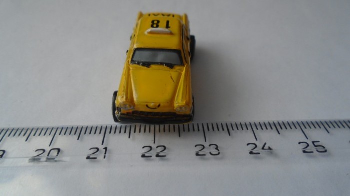 bnk jc Micro Machines - Checker Taxi Cab