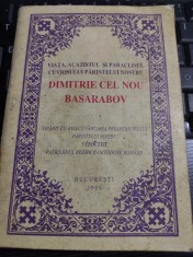 Viata,Acatistul si Paraclisul CUVIOSULUI PARINTELUI DIMITRIE CEL NOU BASARABOV