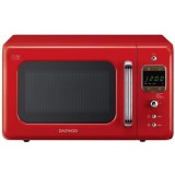 Cuptor cu microunde Retro KOR-6LBRR, 20 l, 800 W, digital, rosu