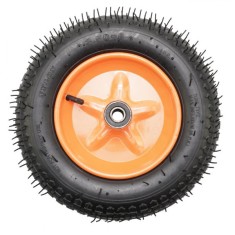 Roata roaba TT cu rulment profil mixt - 3.50-8 4PR