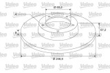 VALEO 675405 COATED Disc frana