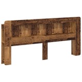 vidaXL Tablă de pat cu sertar cu depozitare Lemn vechi Lemn prelucrat 8001307