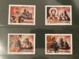Iugoslavia - serie timbre pictura religie craciun nestampilata MNH, Nestampilat