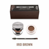 Cumpara ieftin Pomada + Fard + Pensulă pentru sprancene BPerfect Indestructi&#039;Brow Lock&amp;Load Eyebrow Pomade&amp;Powder DUO, 4g - 644 Irid Brown