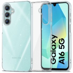 Husa Samsung Galaxy A16 4G 5G Tech-Protect Flexair glitter