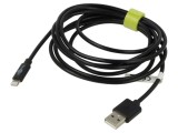 Cablu Goobay USB 2.0 la Lightning Apple 2m Negru 72906