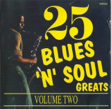 CD Various &ndash; 25 Blues &#039;n&#039; Soul Greats Volume Two (VG+), Jazz