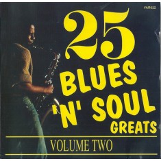 CD Various &ndash; 25 Blues 'n' Soul Greats Volume Two (VG+)