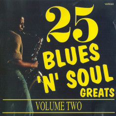 CD Various – 25 Blues 'n' Soul Greats Volume Two (VG+)