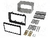 Rama adaptoare Peugeot, 2 DIN, antracit, PER.PIC. - MA26013/T+KIT foto