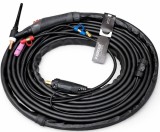 Pistolet TIG WP18 racit cu apa, 8 m, cu comanda pe maner, Parker