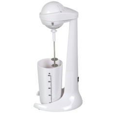 Mixer Frappe Rosberg Premium RP51163D, 100W, 2 viteze, Agitator metalic, Alb foto