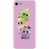 Husa silicon pentru Apple Iphone 6 Plus, Baby Birds