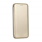 Husa SAMSUNG Galaxy S8 - Forcell Elegance (Auriu), Piele Ecologica