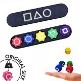 Joc Gonggi Tradițional Coreean Salestore.ro&reg; &ndash; Greutate Echilibrată, 3D Print, Copii, Familie, Multicolor