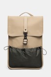 Rains rucsac Mix Backpack Mini culoarea bej, mare, uni, 14280