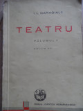 Teatru Vol.2 - I. L. Caragiale ,530296, cartea romaneasca