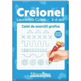 Creionel. Caiet de exercitii grafice 5-6 ani