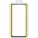 Folie Protectie Ecran OEM pentru Samsung Galaxy A71 A715, Sticla securizata, Full Face, Full Glue, 5D, Neagra