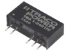 Convertor DC/DC TRACO POWER TBA 1-2421HI 1W 24V la 5V/-5V 2 iesiri 0.1A SIP7
