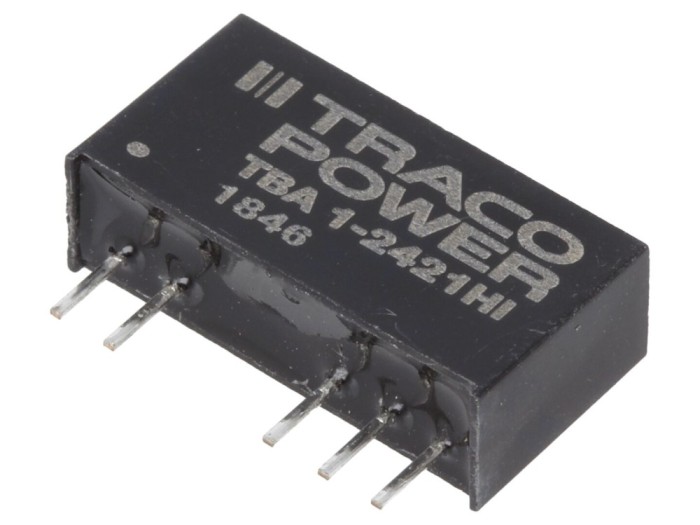 Convertor DC/DC 1W 24V la 5V/-5V