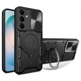 Husa pentru Samsung Galaxy S26 Plus S947, Techsuit, CamGuard Pro, Neagra