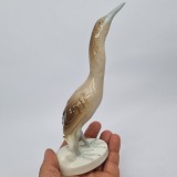 Pasare - Bibelou portelan vechi, vintage ROYAL DUX - CEHOSLOVACIA