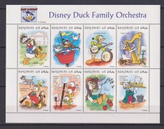MALDIVE 1995 DISNEY MI. 2327-2334 KLEINBOGEN MNH