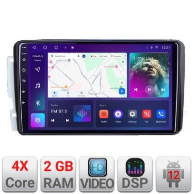Navigatie Mercedes C 2001-2004 CLK G 2004-2006 A-171 2+32 GB Android Waze USB Navigatie Internet Youtube Radio CarStore Technology foto