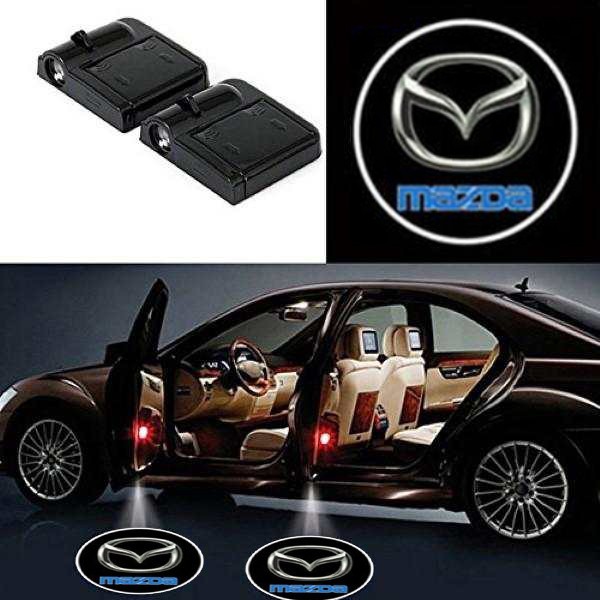 Set 2 Lampi Proiectoare Led Logo Universale Mazda