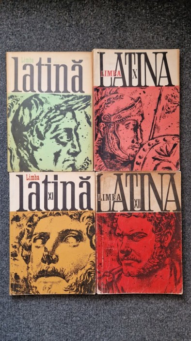 LIMBA LATINA. Manual clasele IX, X, XI, XII - Gutu, Vasilescu (4 vol)