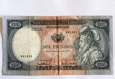 Mozambic 1000 escudos 1972 D Alfonso V foto