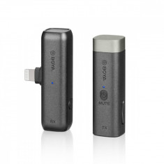 Set linie Boya BY-WM3D Wireless 2.4 GHz cu Microfon Incorporat Lightning foto