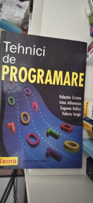 Valentin cristea tehnici de programare foto