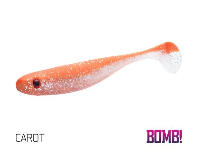 Shad Bomb Rippa 5 cm./set x 2 buc. culoare Carot - Delphin foto